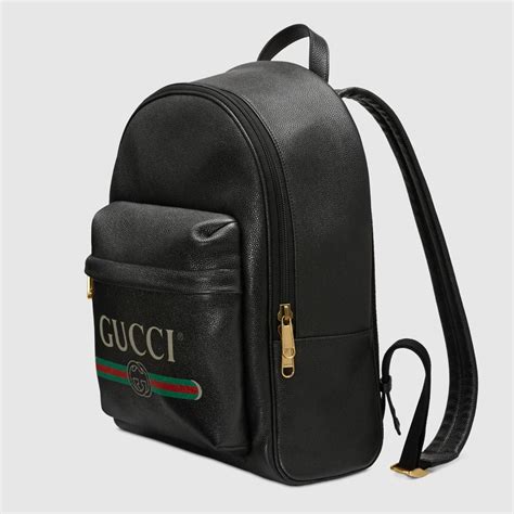 gucci soft leather backpack|vintage gucci leather backpack.